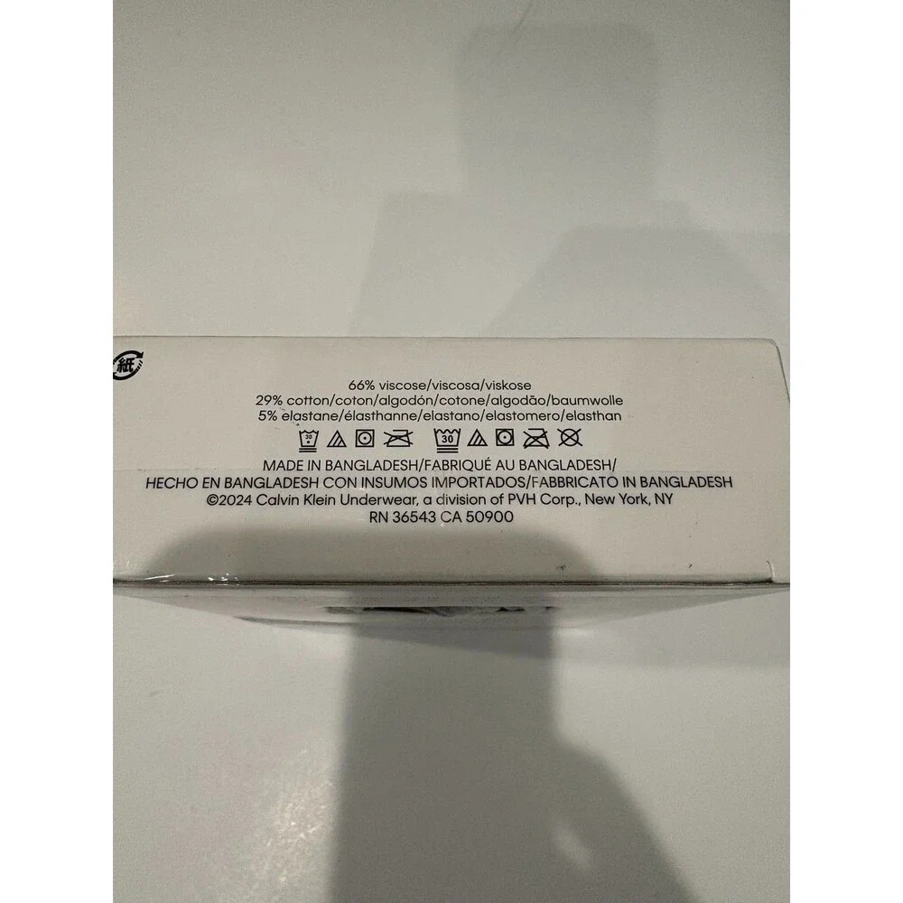 Calvin Klein Ultimate Comfort Viscose Blend Boxer Briefs 3 Pack Men's M NIB